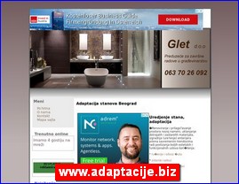 Građevinske firme, Srbija, www.adaptacije.biz