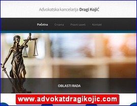 Advokati, advokatske kancelarije, www.advokatdragikojic.com