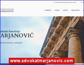 Advokati, advokatske kancelarije, www.advokatmarjanovic.com