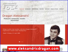 Muziari, bendovi, folk, pop, rok, www.aleksandricdragan.com