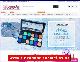 Kozmetika, kozmetiki proizvodi, www.alexandar-cosmetics.ba