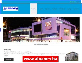 PVC, aluminijumska stolarija, www.alpamm.ba