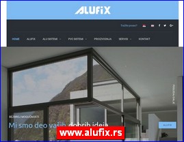PVC, aluminijumska stolarija, www.alufix.rs