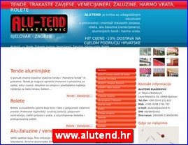 PVC, aluminijumska stolarija, www.alutend.hr