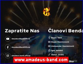 Muziari, bendovi, folk, pop, rok, www.amadeus-band.com