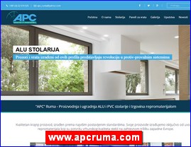 PVC, aluminijumska stolarija, www.apcruma.com