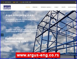 Građevinske firme, Srbija, www.argus-eng.co.rs