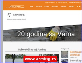 Građevinarstvo, građevinska oprema, građevinski materijal, www.arming.rs