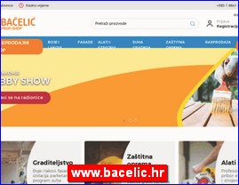 Građevinarstvo, građevinska oprema, građevinski materijal, www.bacelic.hr