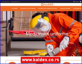 Radna odeća, zaštitna odeća, obuća, HTZ oprema, www.baldex.co.rs