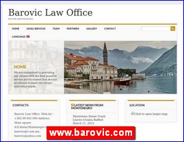 Advokati, advokatske kancelarije, www.barovic.com