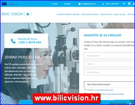 Ordinacije, lekari, bolnice, banje, laboratorije, www.bilicvision.hr