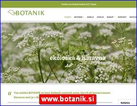 Higijenska oprema, www.botanik.si
