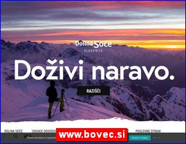 Gradovi, regije  , www.bovec.si
