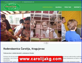 Igraonice, rođendaonice, www.carolijakg.com