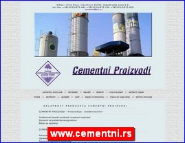 Građevinarstvo, građevinska oprema, građevinski materijal, www.cementni.rs
