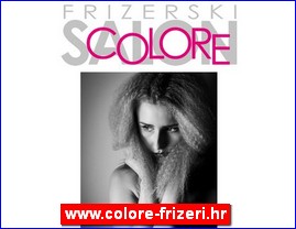 Frizeri, saloni lepote, kozmetiki saloni, www.colore-frizeri.hr