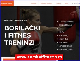 Fitnes, fitness centri, teretane, www.combatfitness.rs