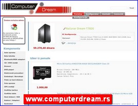 Kompjuteri, raunari, prodaja, www.computerdream.rs