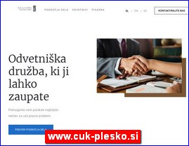 Advokati, advokatske kancelarije, www.cuk-plesko.si