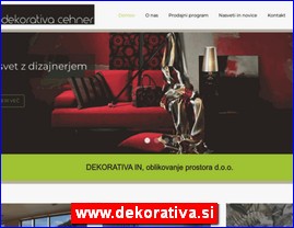 Posteljina, tekstil, www.dekorativa.si