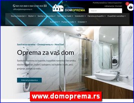 Sanitarije, vodooprema, www.domoprema.rs