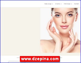 Frizeri, saloni lepote, kozmetiki saloni, www.dzepina.com