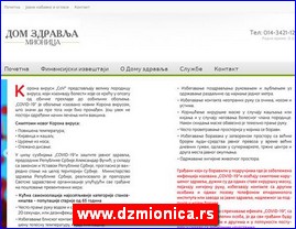 Ordinacije, lekari, bolnice, banje, laboratorije, www.dzmionica.rs