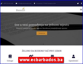 Prevodi, prevodilake usluge, www.ecbarbados.ba