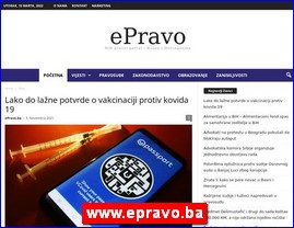 Advokati, advokatske kancelarije, www.epravo.ba