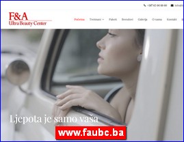 Frizeri, saloni lepote, kozmetiki saloni, www.faubc.ba
