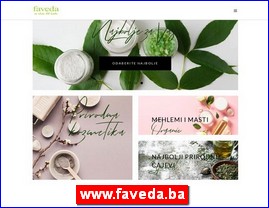 Kozmetika, kozmetiki proizvodi, www.faveda.ba