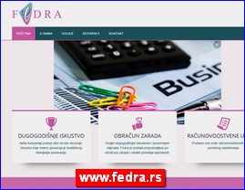 Knjigovodstvo, računovodstvo, www.fedra.rs