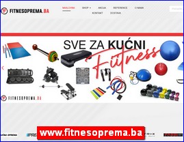 Sportska oprema, www.fitnesoprema.ba