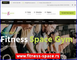 Fitnes, fitness centri, teretane, www.fitness-space.rs
