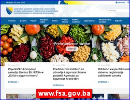 Voe, povre, prerada hrane, www.fsa.gov.ba