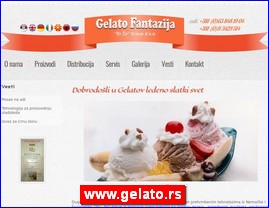 Konditorski proizvodi, keks, čokolade, bombone, torte, sladoledi, poslastičarnice, www.gelato.rs