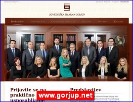 Advokati, advokatske kancelarije, www.gorjup.net