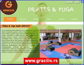Sportski klubovi, atletika, atletski klubovi, gimnastika, gimnastički klubovi, aerobik, pilates, Yoga, www.gracilis.rs