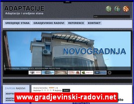 Građevinske firme, Srbija, www.gradjevinski-radovi.net