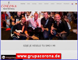 Muziari, bendovi, folk, pop, rok, www.grupacorona.de