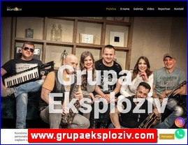 Muziari, bendovi, folk, pop, rok, www.grupaeksploziv.com