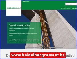 Građevinarstvo, građevinska oprema, građevinski materijal, www.heidelbergcement.ba