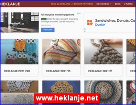 Posteljina, tekstil, www.heklanje.net