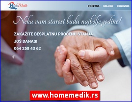 Ordinacije, lekari, bolnice, banje, Srbija, www.homemedik.rs