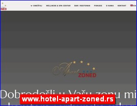 Hoteli, moteli, hosteli,  apartmani, smeštaj, www.hotel-apart-zoned.rs