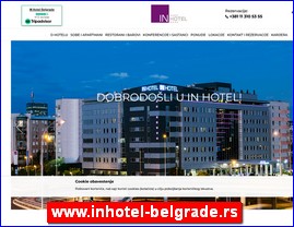 Hoteli, moteli, hosteli,  apartmani, smeštaj, www.inhotel-belgrade.rs