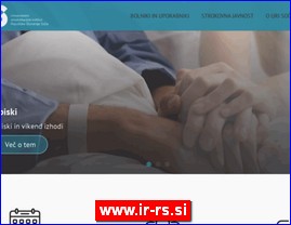 Ordinacije, lekari, bolnice, banje, laboratorije, www.ir-rs.si