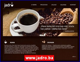 Sokovi, bezalkoholna pića, kafa, www.jadro.ba