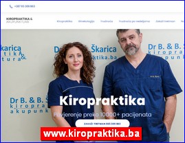 Ordinacije, lekari, bolnice, banje, laboratorije, www.kiropraktika.ba